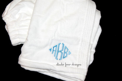 Embroidered Premium Terry Velour Towel Wrap